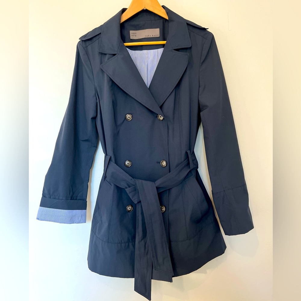Zara Trenchcoat Navy